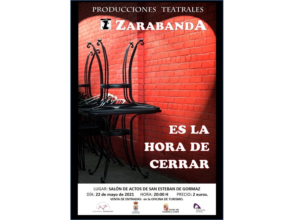 Teatro: Es la hora de cerrar