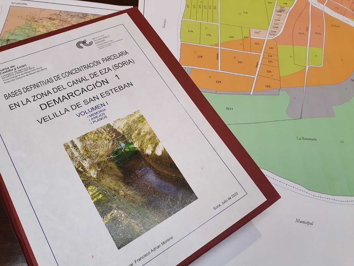 Concentración parcelaria del Canal de Eza