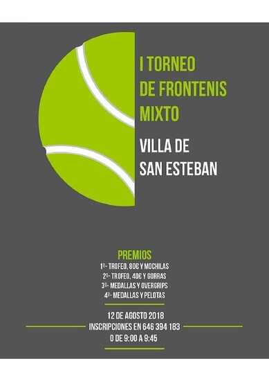 Campeonato mixto frontenis