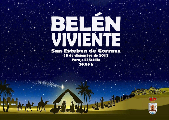 cartel Beln Viviente 2018